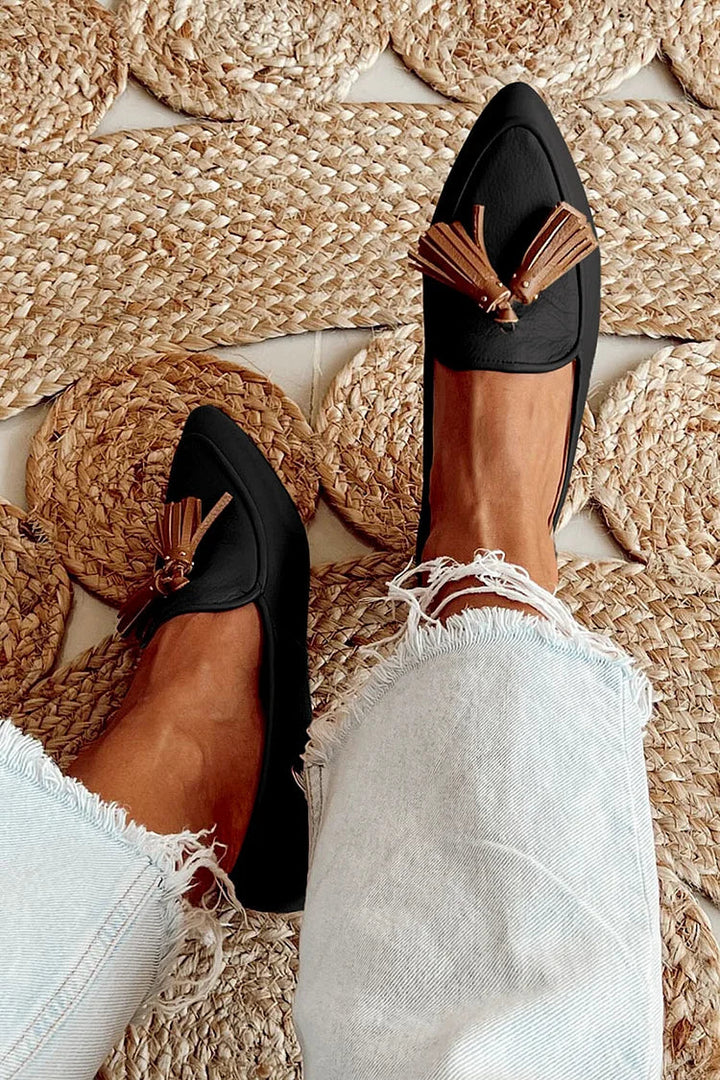 Vesperia | Fringed Pointed Flats