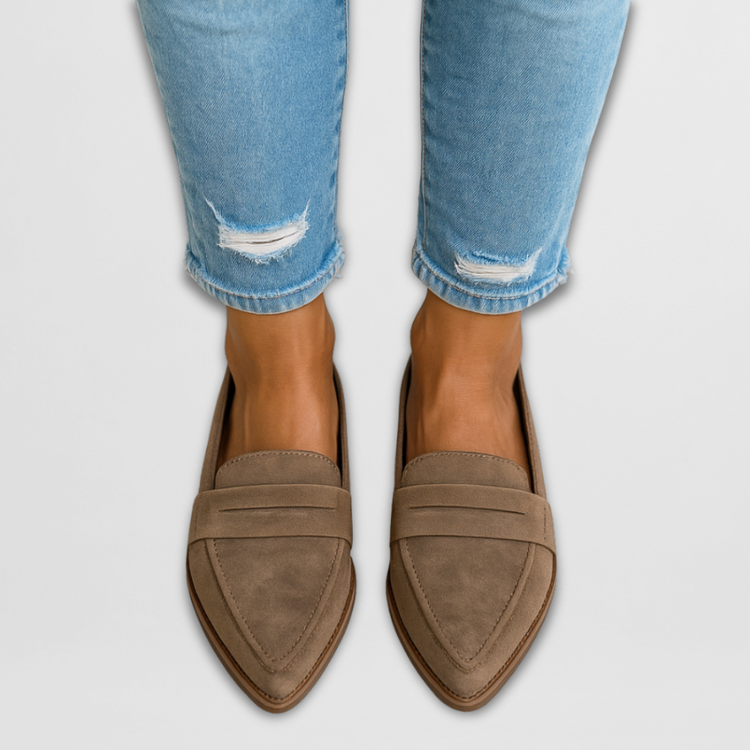 Ivy | Suede Loafers