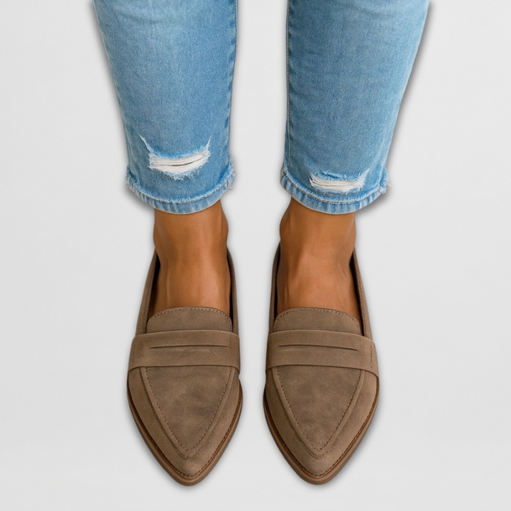 Ivy | Suede Loafers