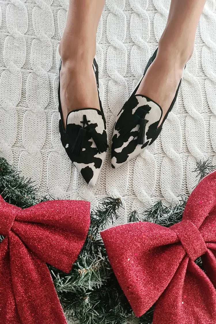 Nala | Leopard Fringe Flats