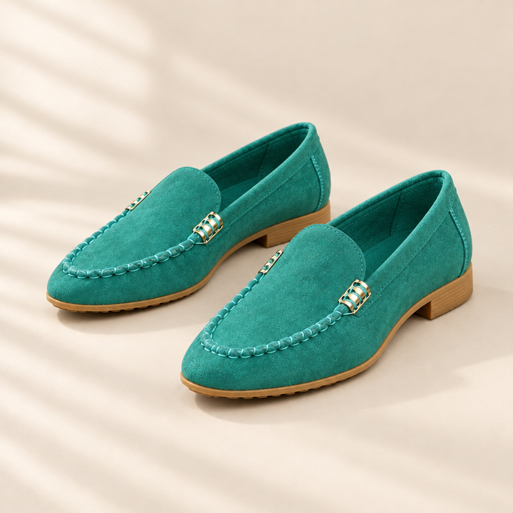 Linda | Suede Driving Loafers