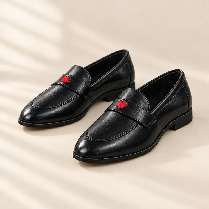Valentine | Red Heart Loafers