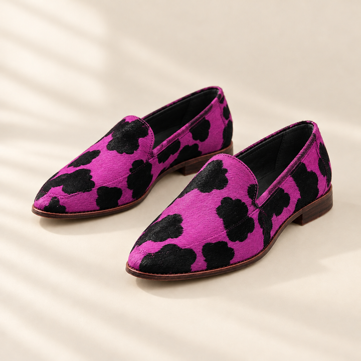 Ivy | Star Print Loafers