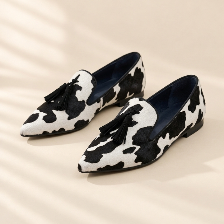 Nala | Leopard Fringe Flats