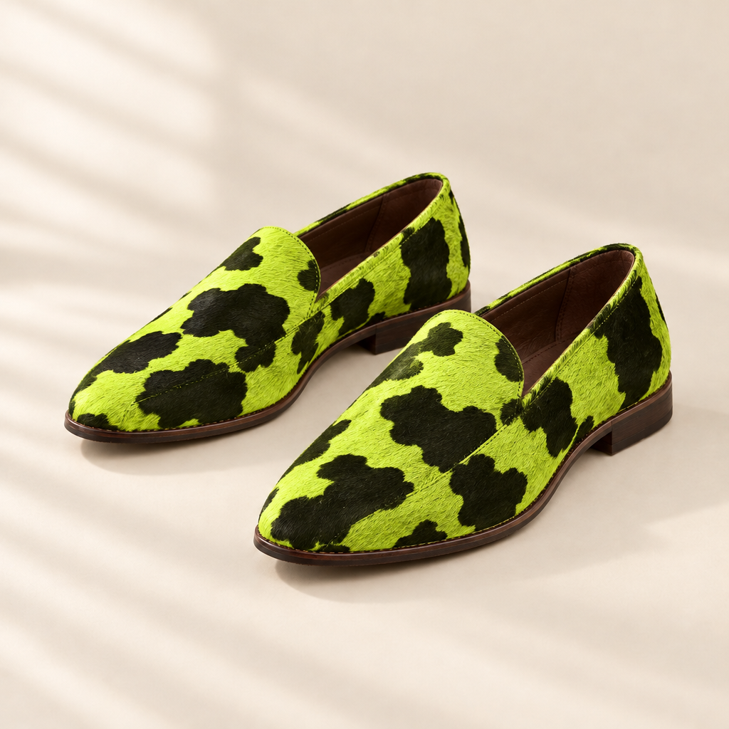 Ivy | Star Print Loafers