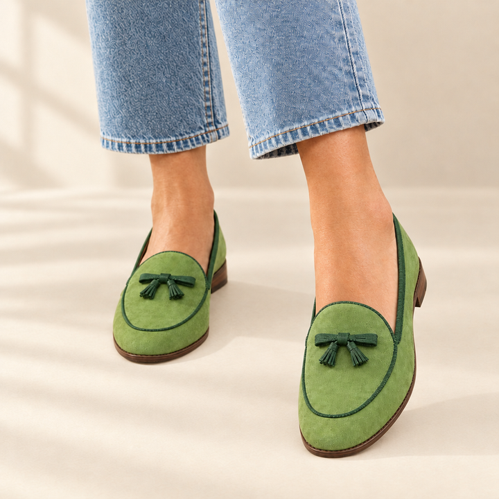 Genevieve | Bow Detail Loafers