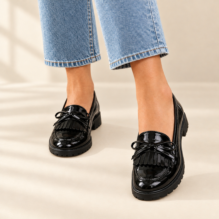 Cailie | Chunky Fringe Loafers