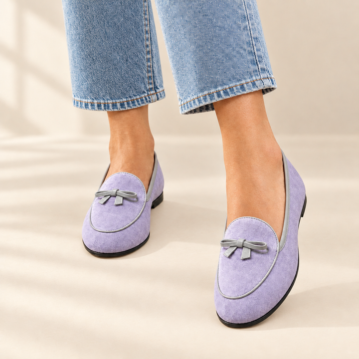 Genevieve | Bow Detail Loafers