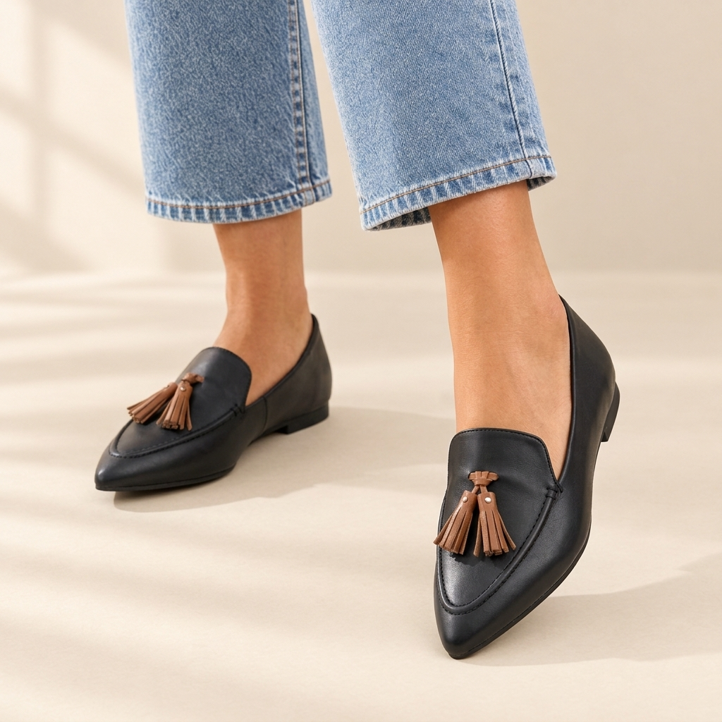 Vesperia | Fringed Pointed Flats