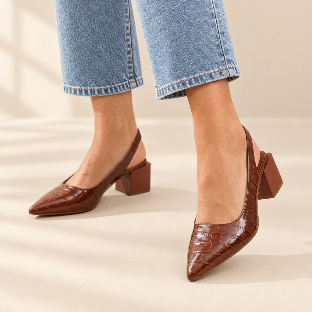 Lynn | Orthopaedic Slingback Heels