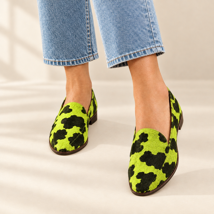 Ivy | Star Print Loafers