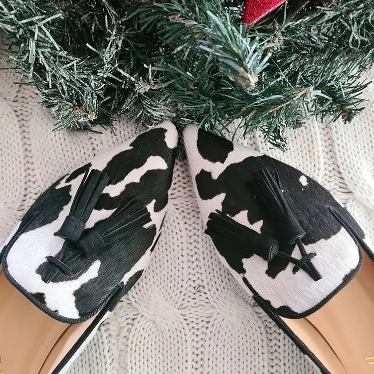 Betty | Pointed Flats with Bow