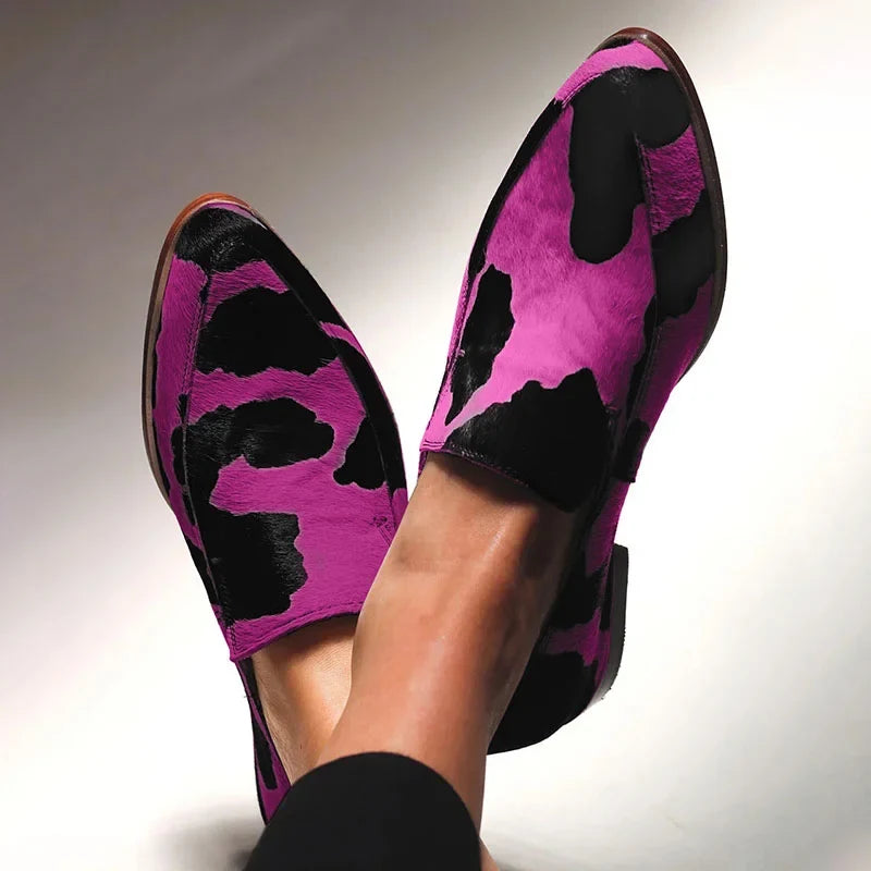 Ivy | Star Print Loafers