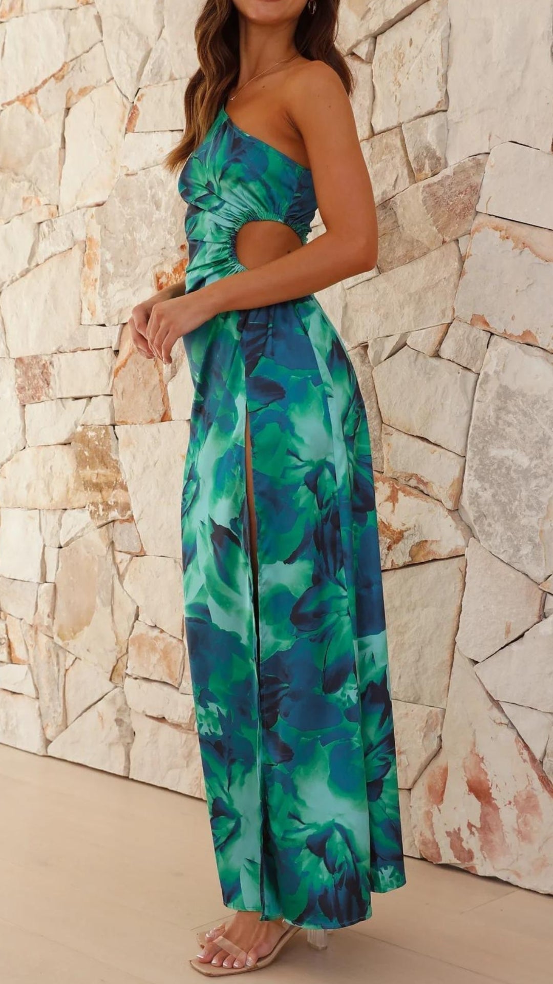 Alexandra | Botanical Print Dress