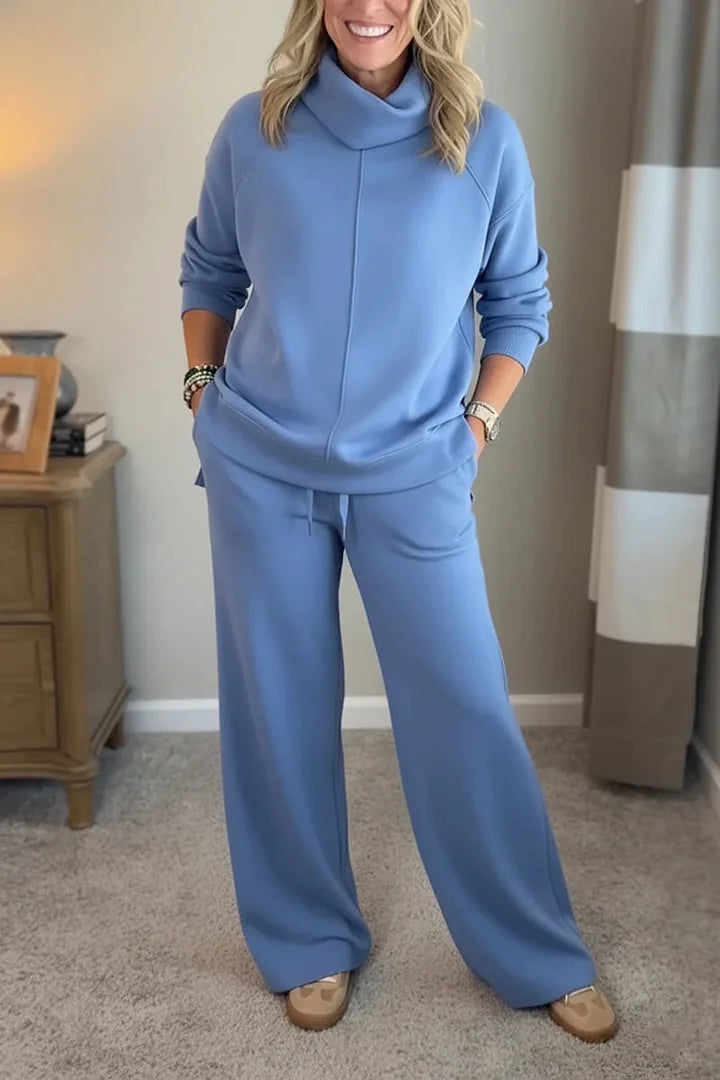 Colleen™ | Casual Turtle-neck 2 Piece