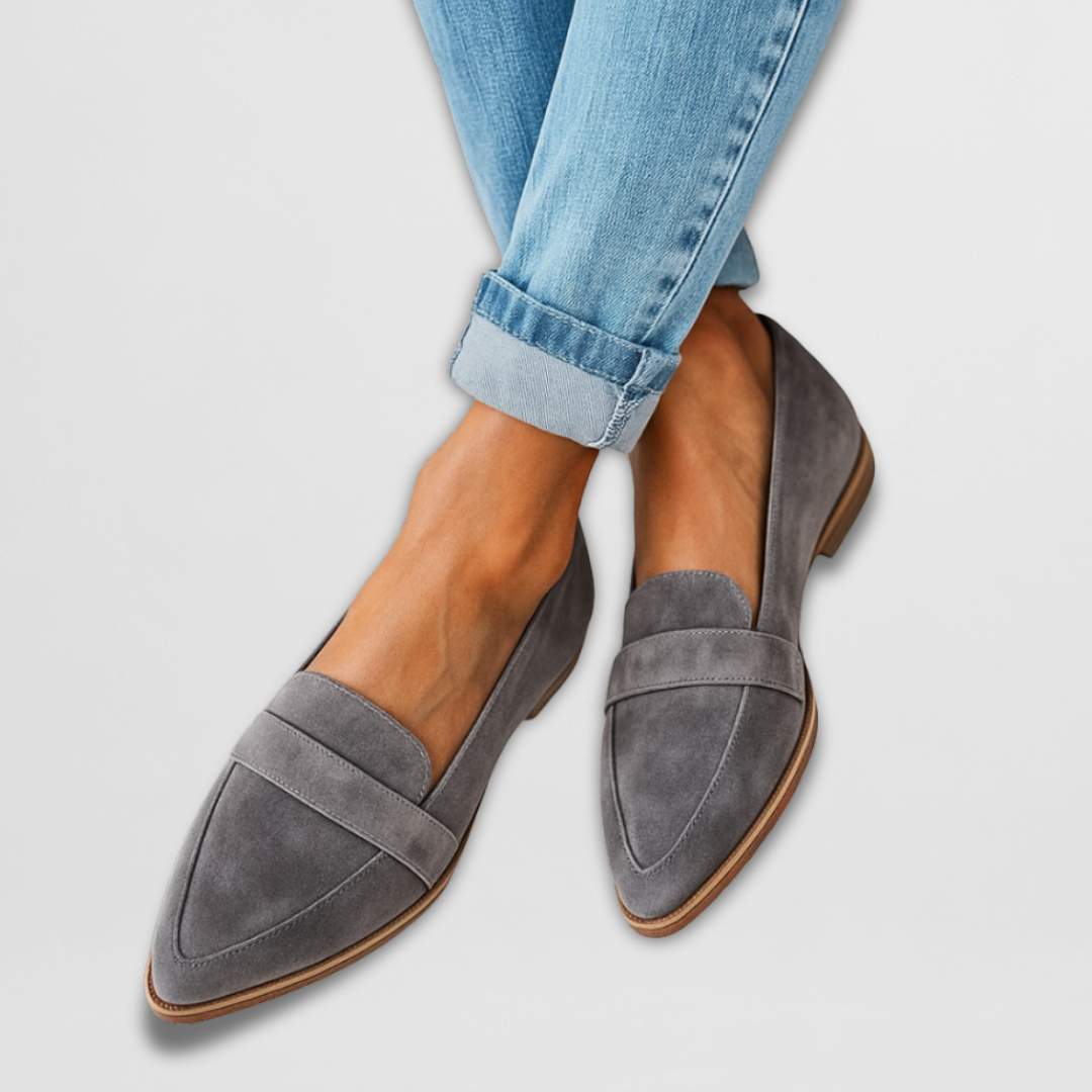 Ivy | Suede Loafers