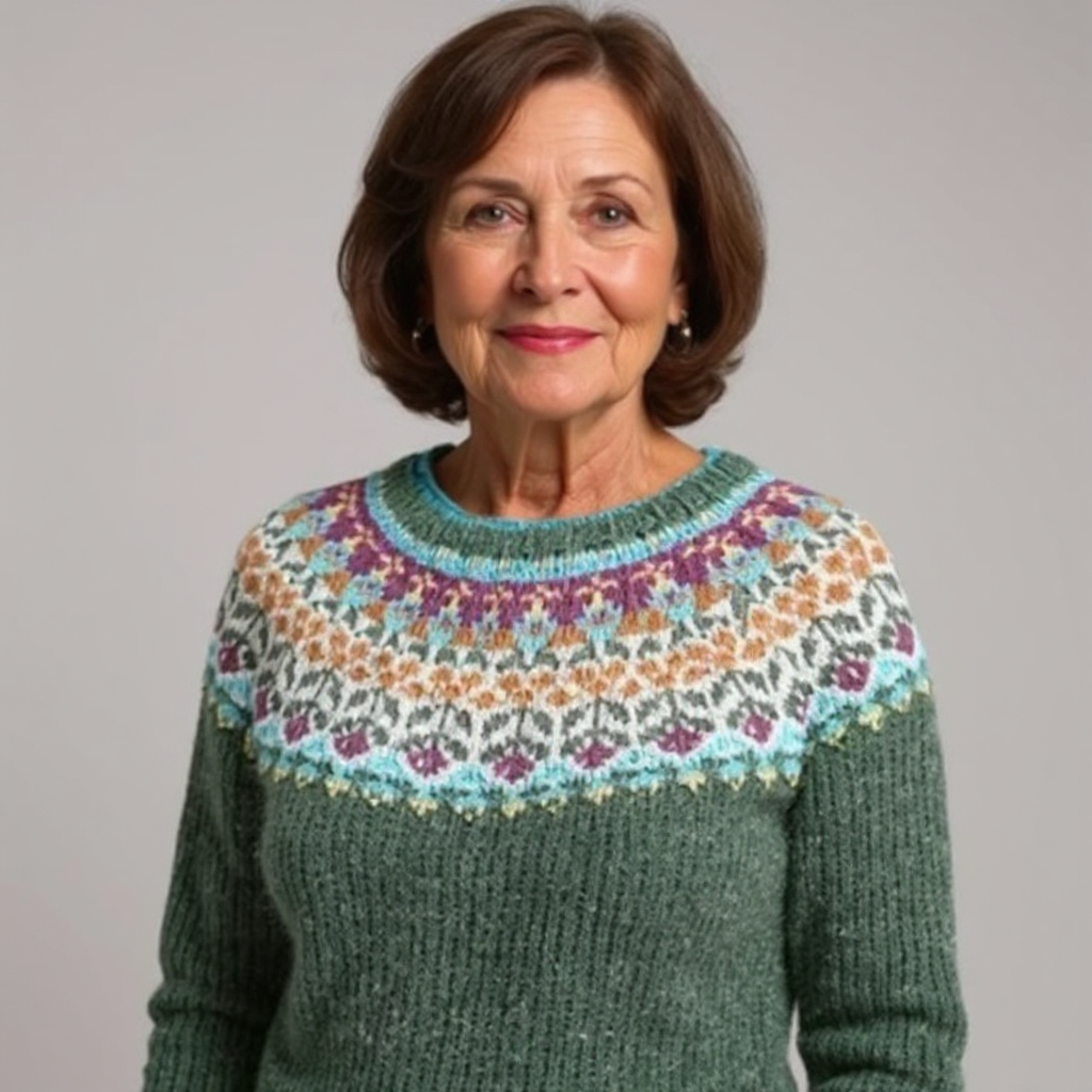 Abigail | Vintage Fair Isle Jumper