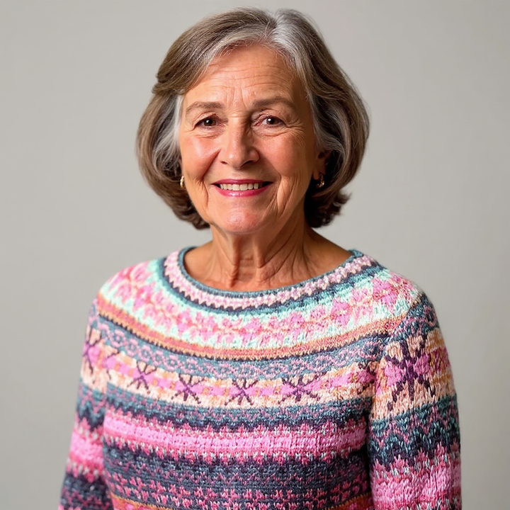 Amy | Vintage Fair Isle Jumper