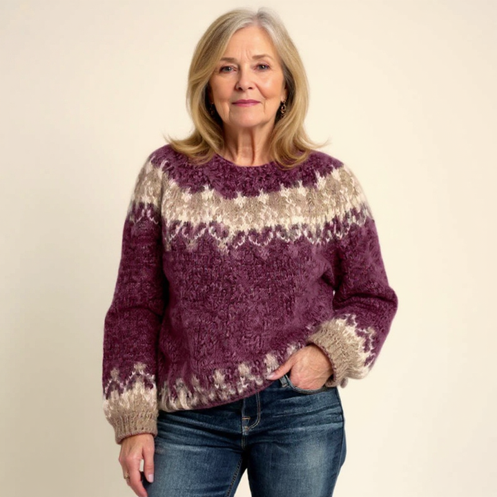 Angela | Vintage Fair Isle Jumper