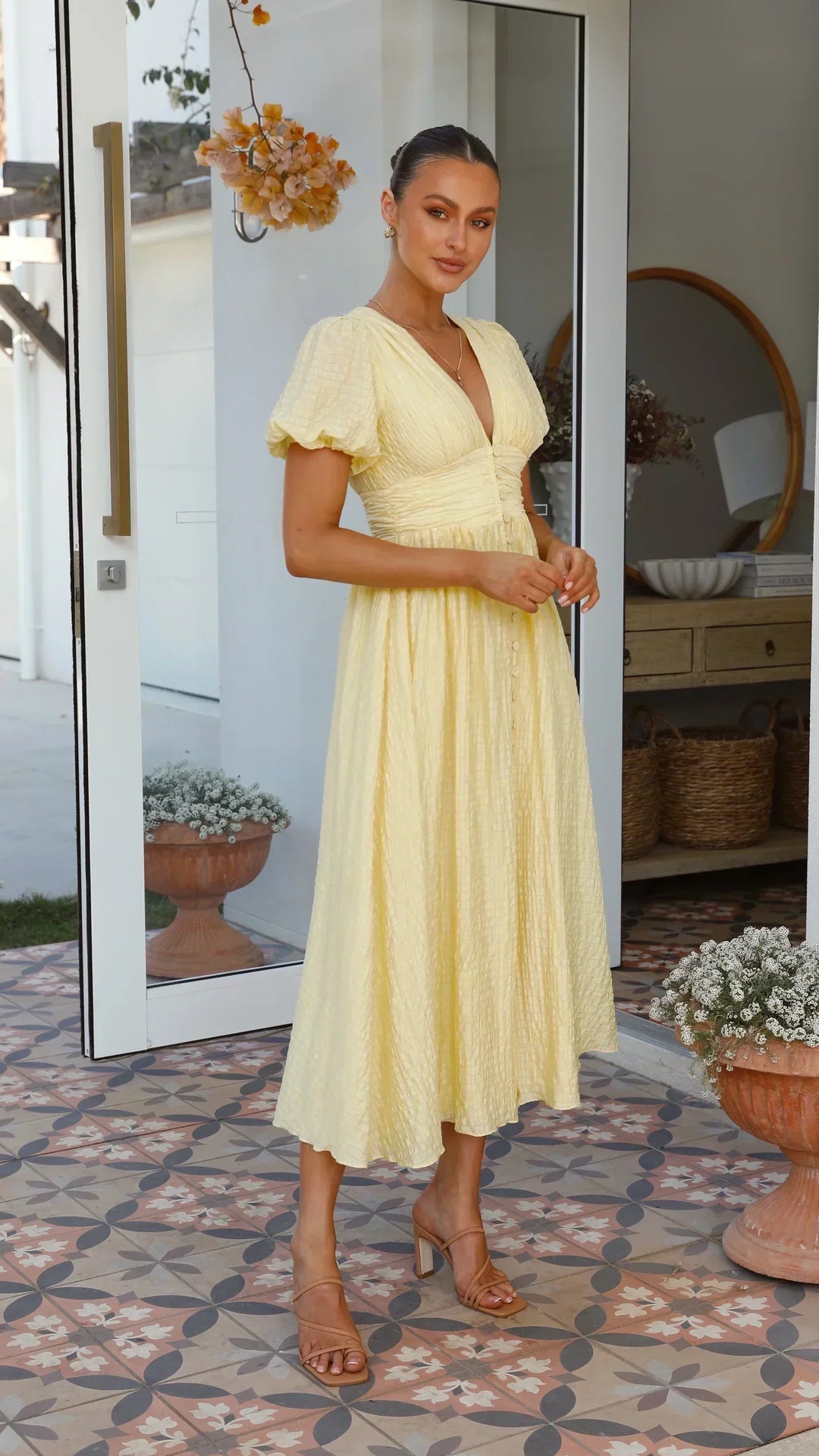 Rosalind | Pink Summer Dress