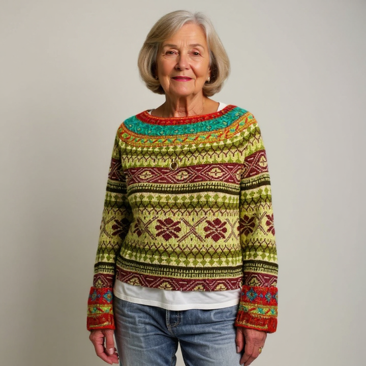 Caitlin | Vintage Fair Isle Jumper