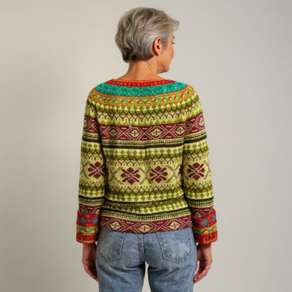 Caitlin | Vintage Fair Isle Jumper