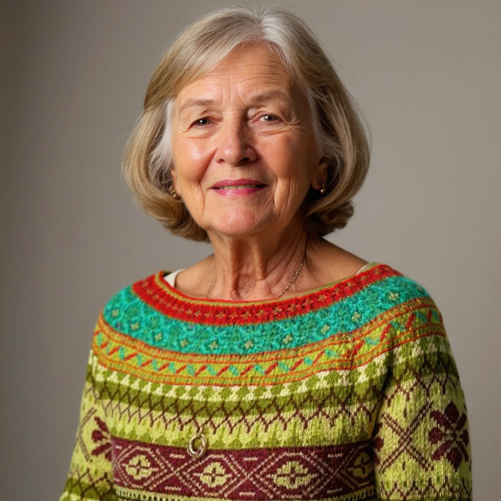 Caitlin | Vintage Fair Isle Jumper