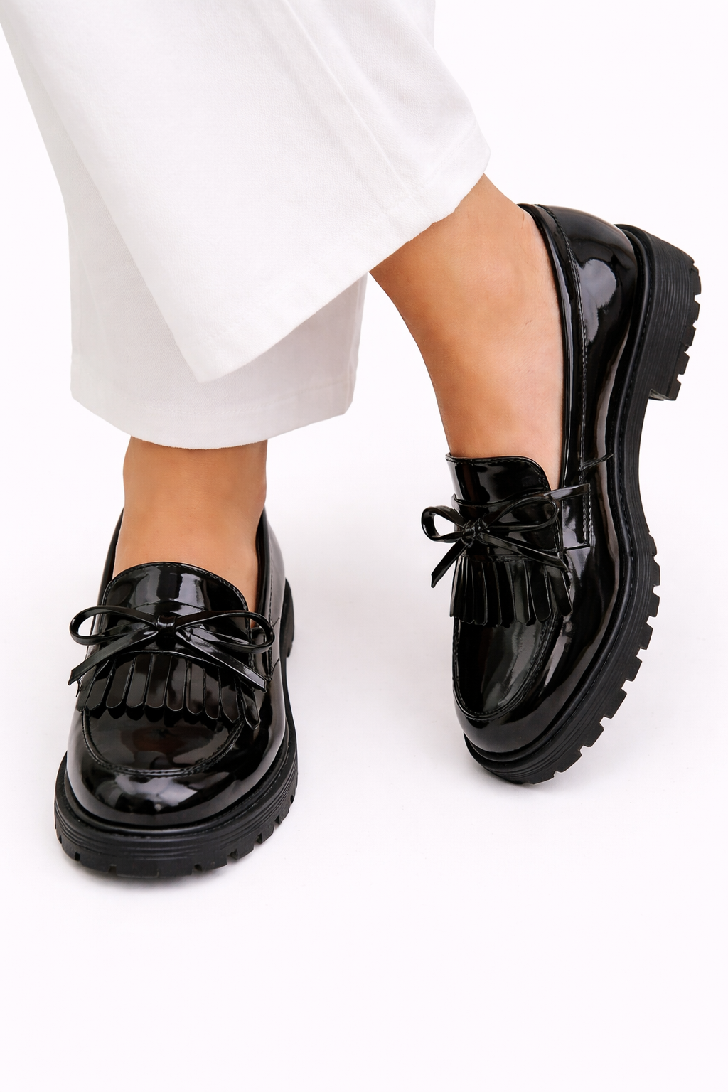 Cailie | Chunky Fringe Loafers