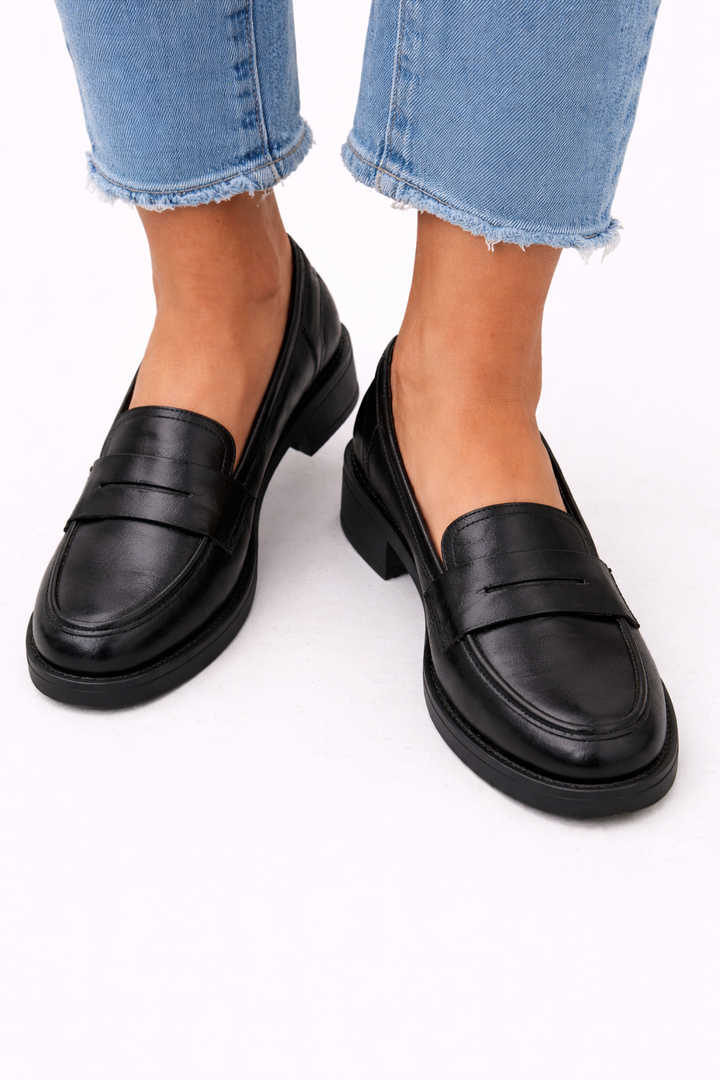 Evana | Classic Penny Loafers