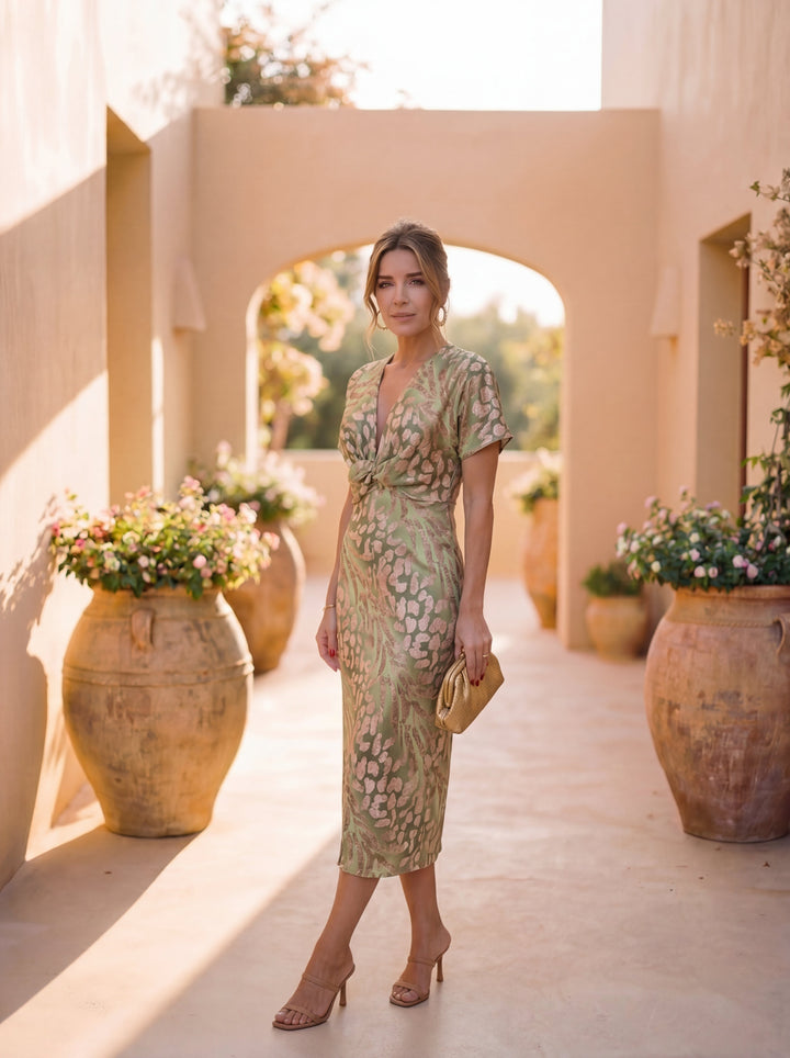 Antonella | Elegant dress in lightweight, flowing fabric