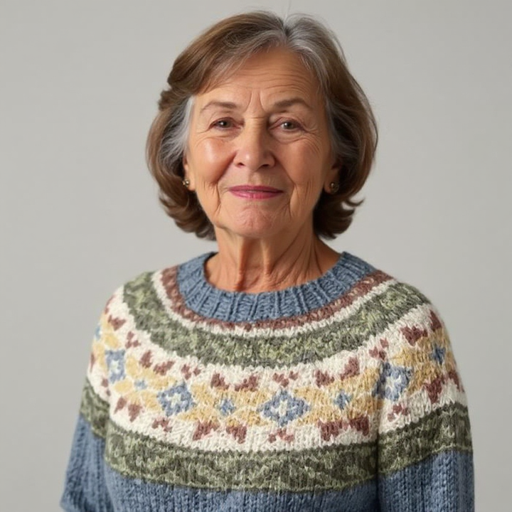Deborah | Vintage Fair Isle Jumper