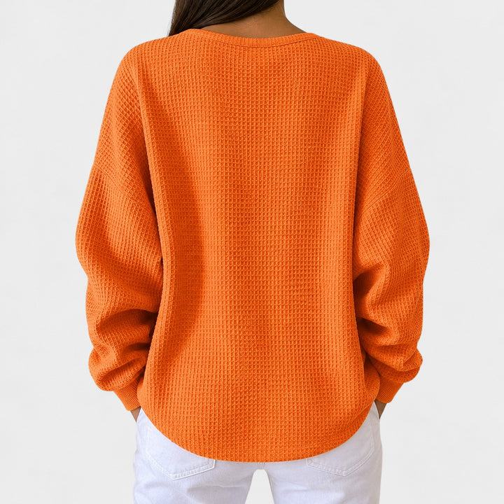 Elsie | Jumper in Soft Waffle Knit
