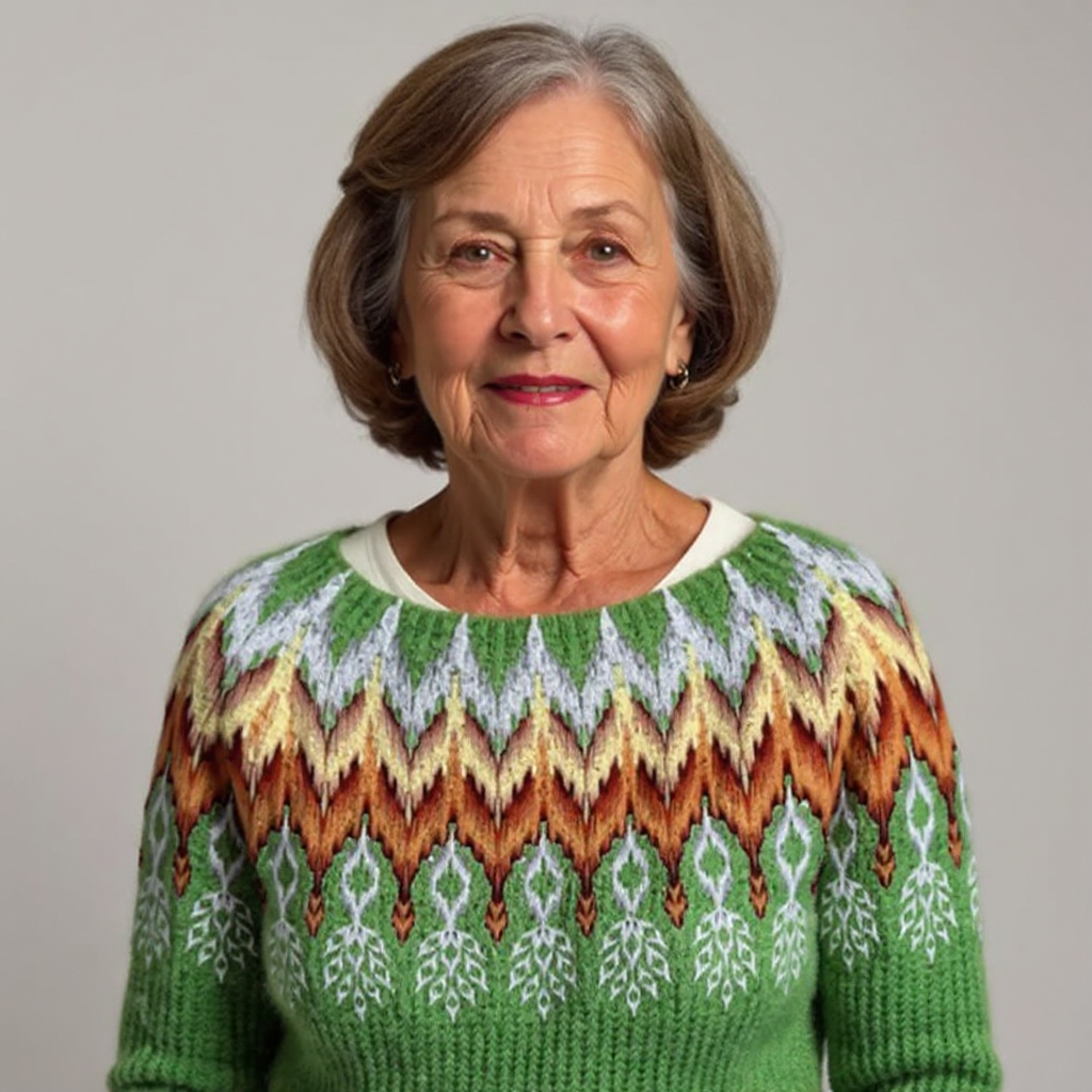 Emily | Vintage Fair Isle Jumper