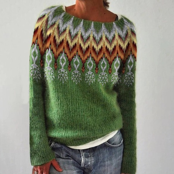 Emily | Vintage Fair Isle Jumper