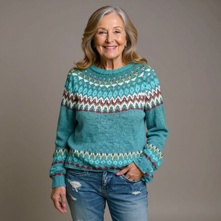 Gloria | Vintage Fair Isle Jumper