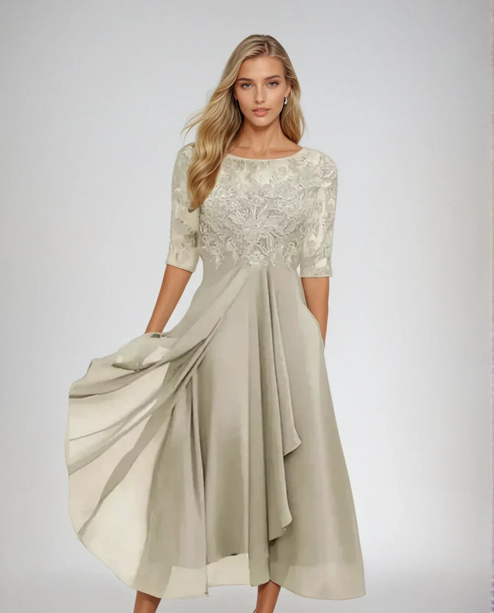 Margherita | Lace Midi Dress
