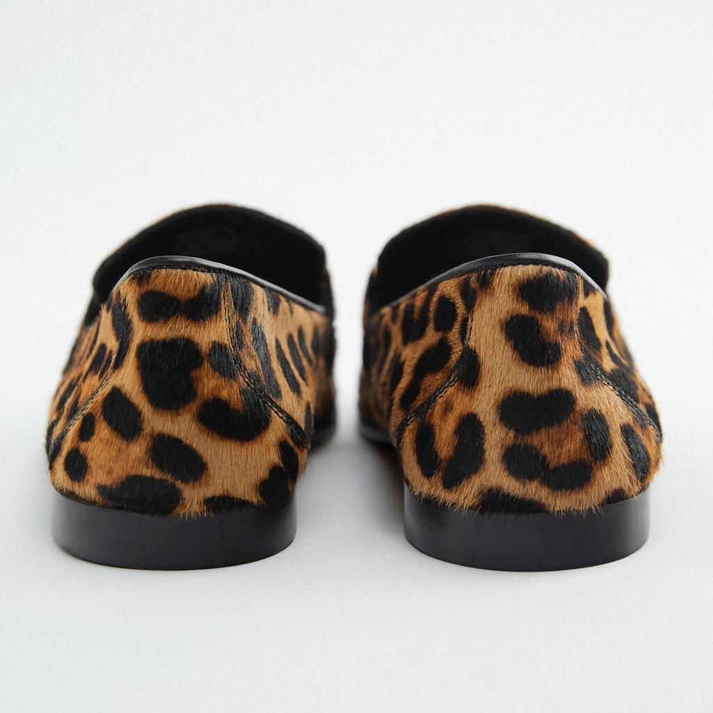 Adrianna | Leopard Snaffle Loafers