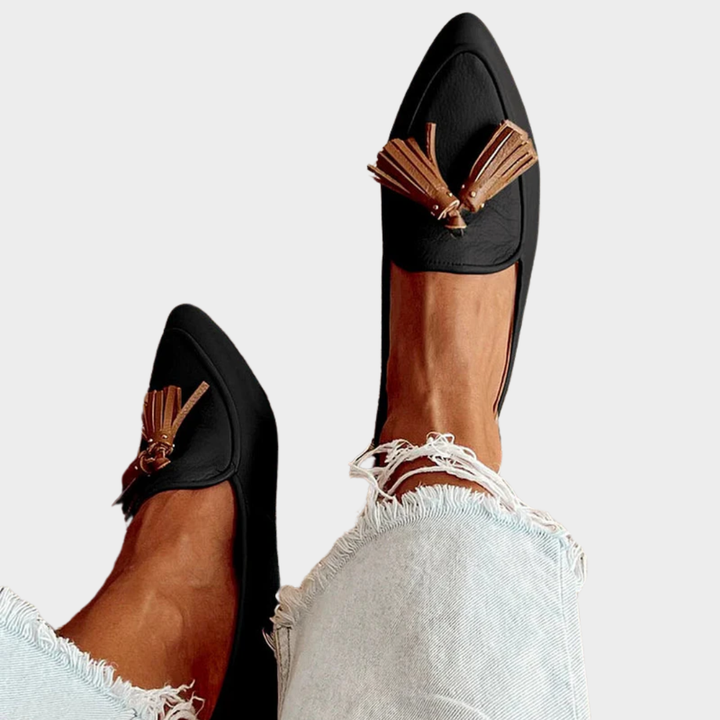 Vesperia | Fringed Pointed Flats