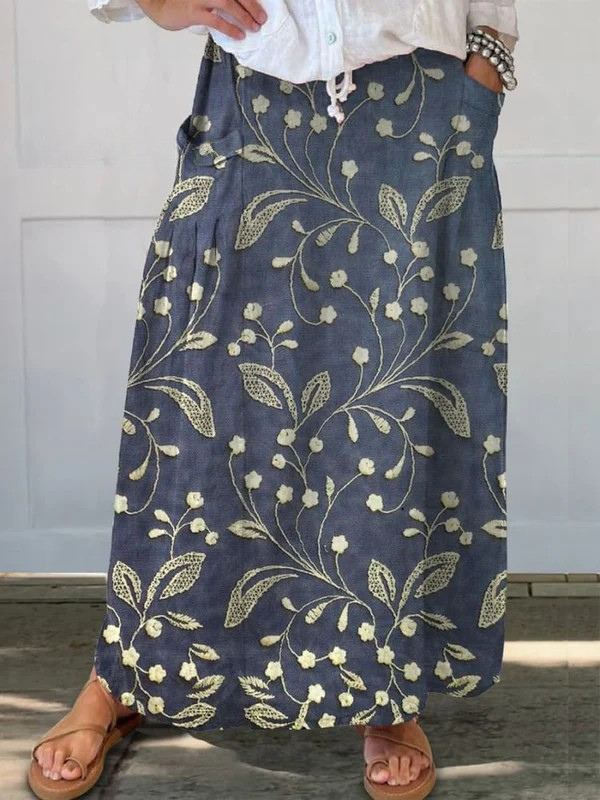 Helene | Light Printed Skirt