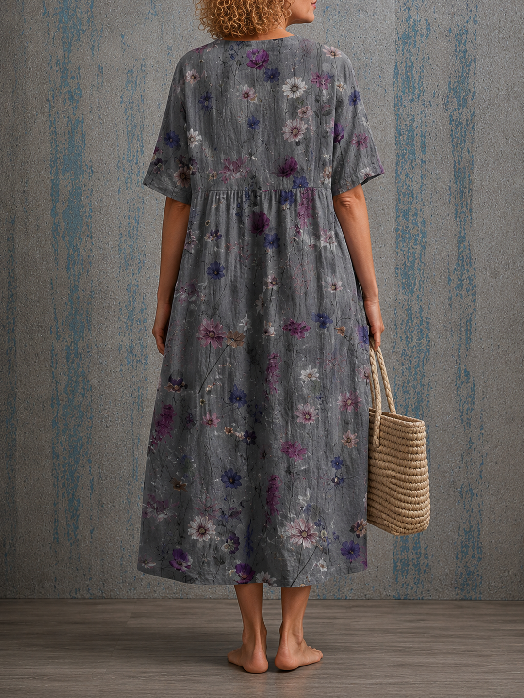 Camille | Half Sleeve Dress