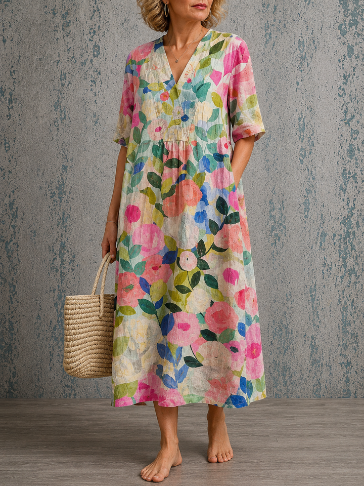 Susan | Half Sleeve Dress