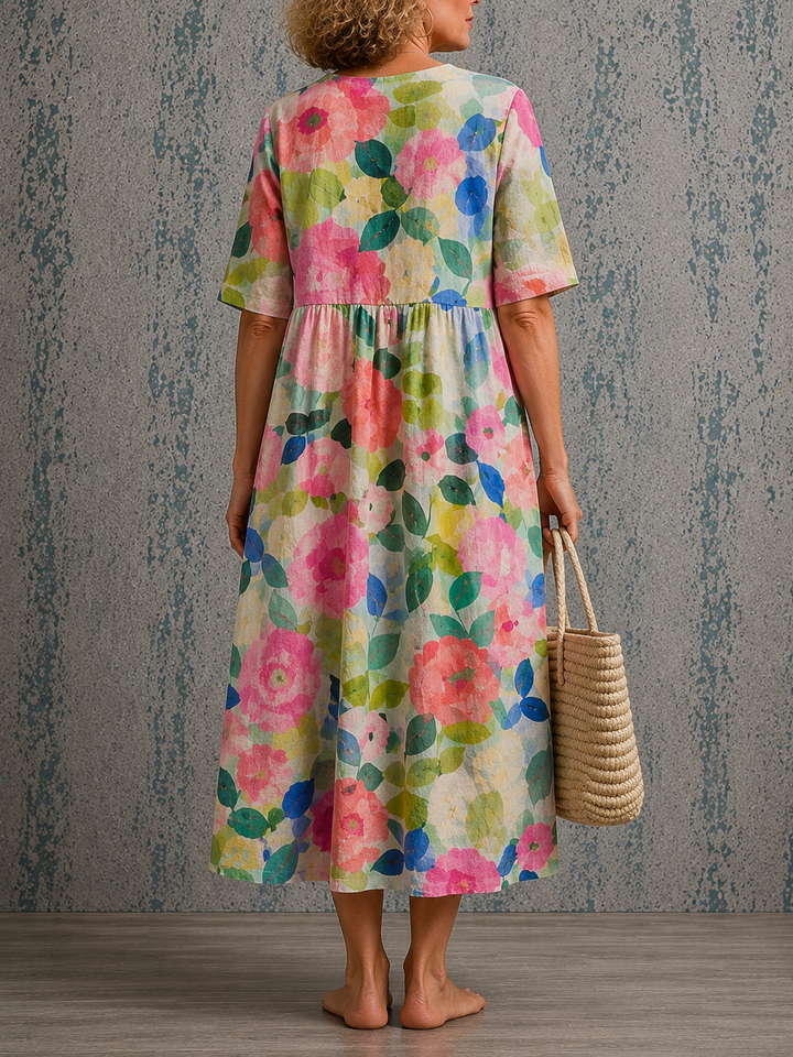 Susan | Half Sleeve Dress