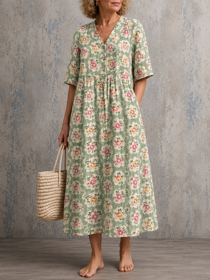 Brenda | Half Sleeve Dress