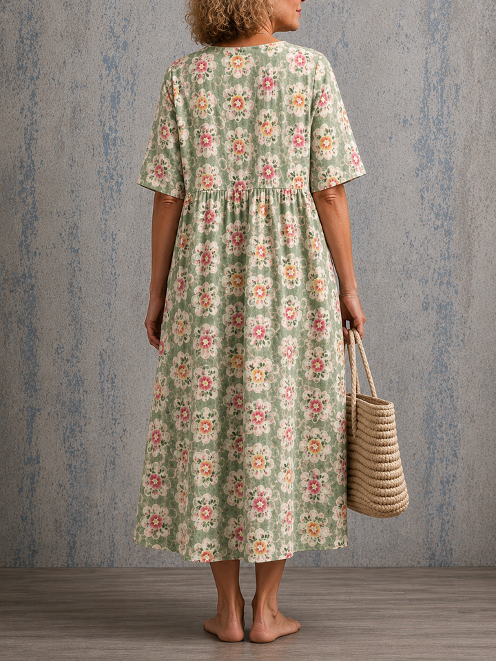 Brenda | Half Sleeve Dress