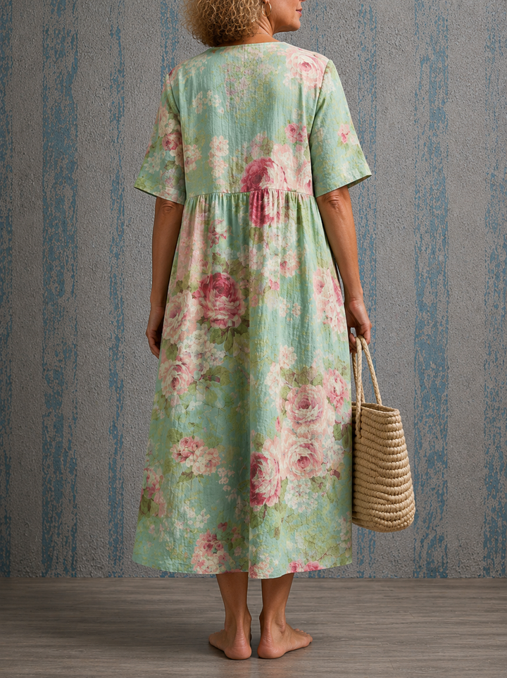 Cynthia | Half Sleeve Dress