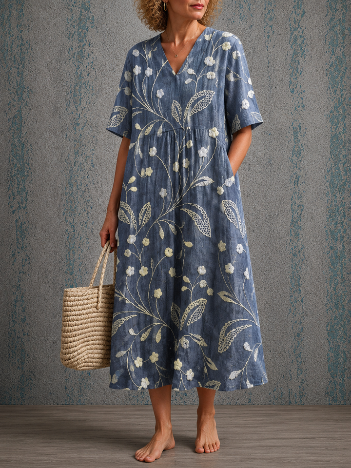 Diane | Half Sleeve Dress