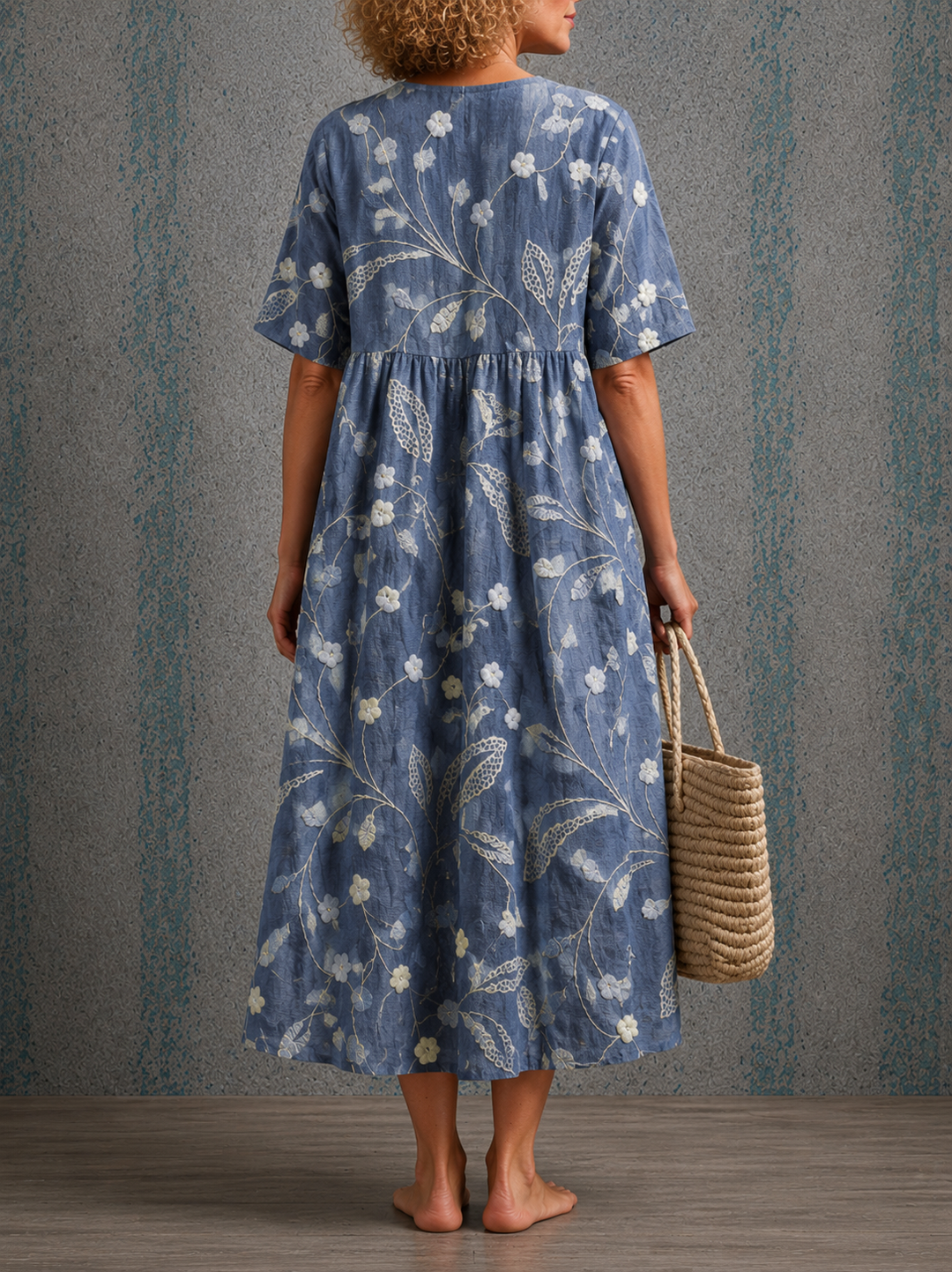 Diane | Half Sleeve Dress