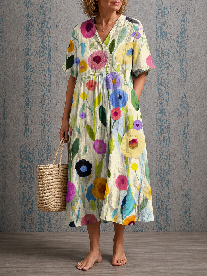 Rosalie | Half Sleeve Dress