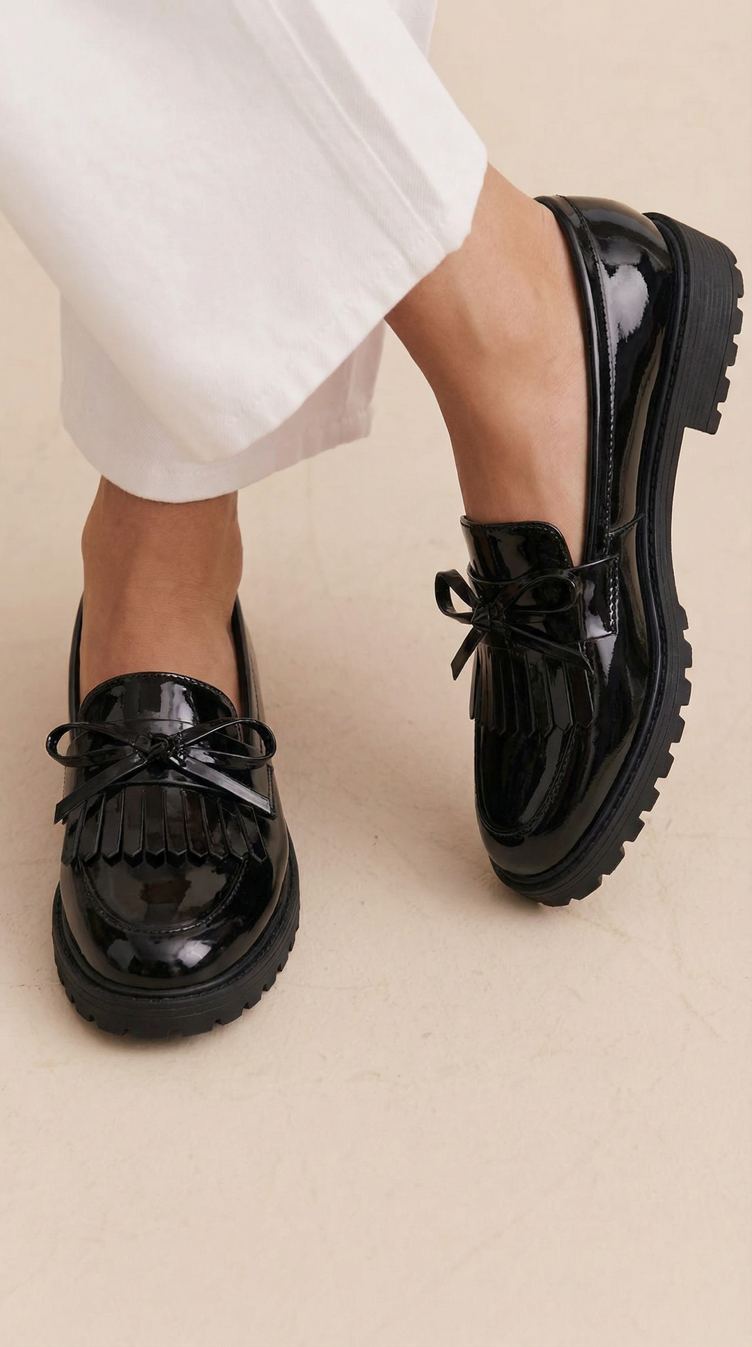 Cailie | Chunky Fringe Loafers