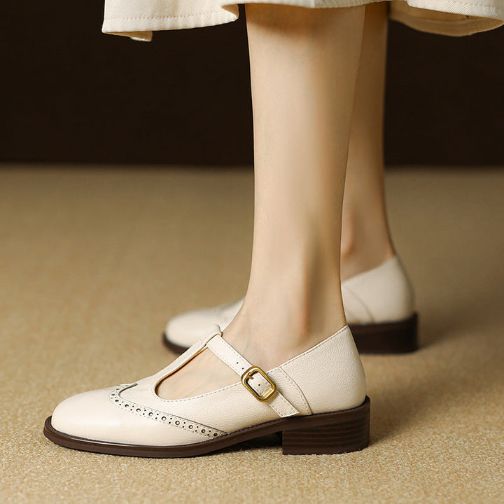 Amelia | Classic Women's T-Bar Shoes